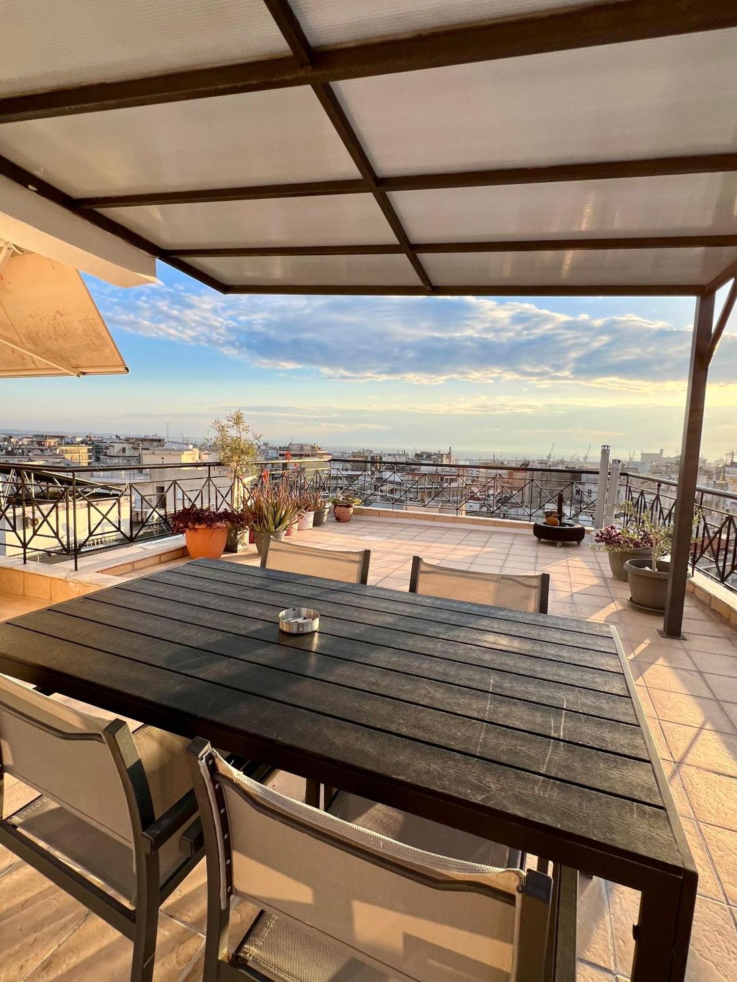 180° Rooftop View Thessaloníki Eksteriør billede