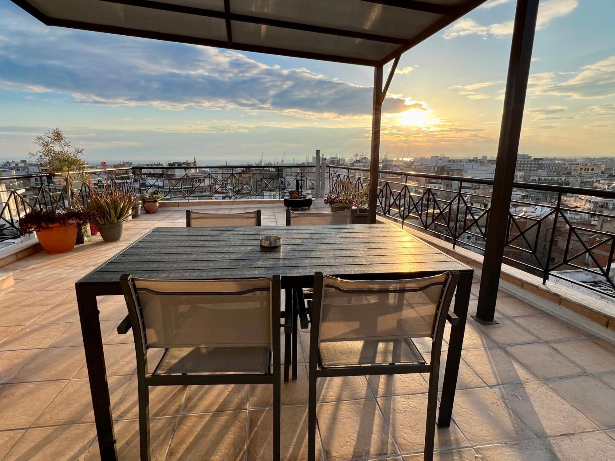 180° Rooftop View Thessaloníki Eksteriør billede