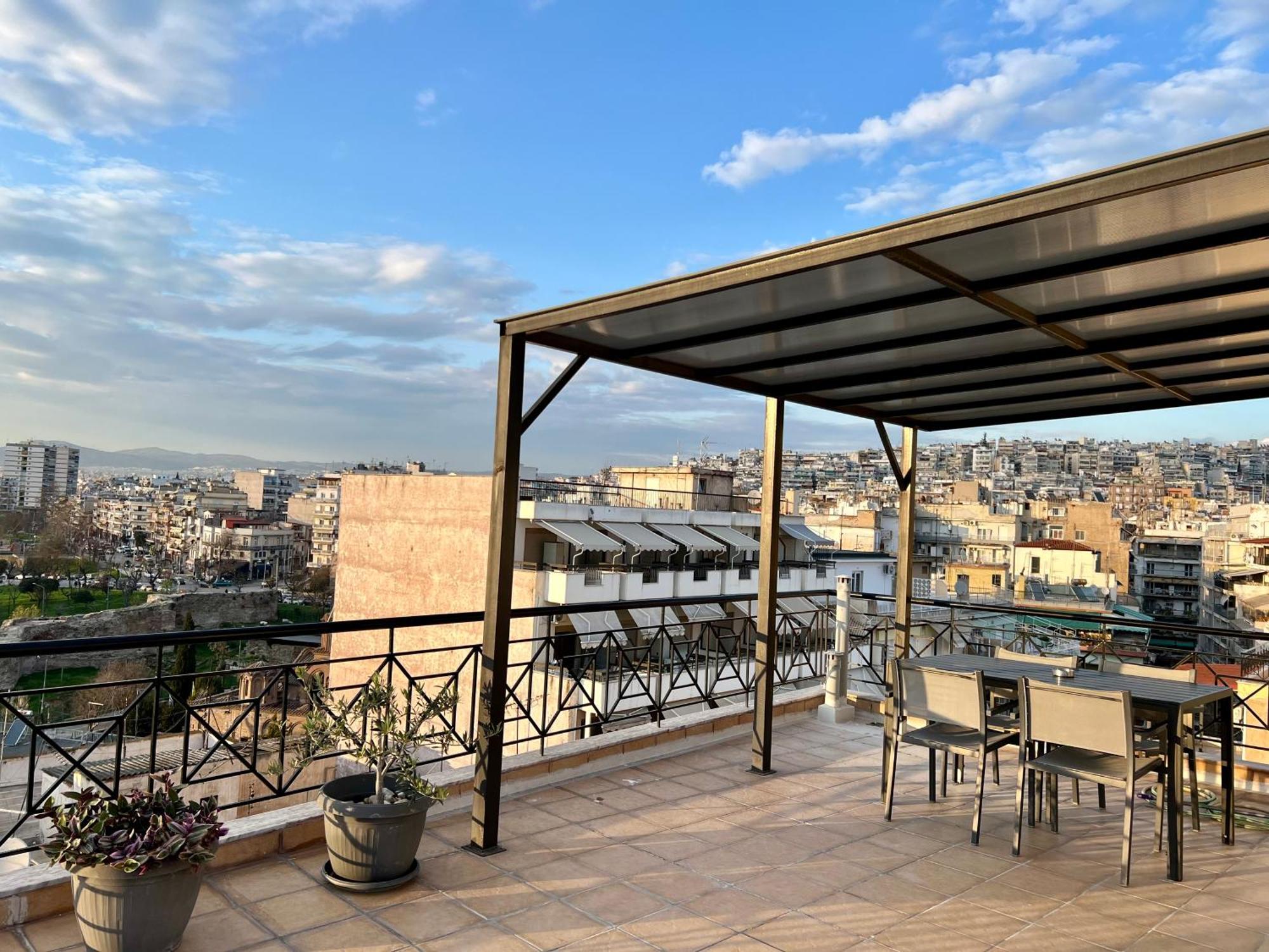 180° Rooftop View Thessaloníki Eksteriør billede